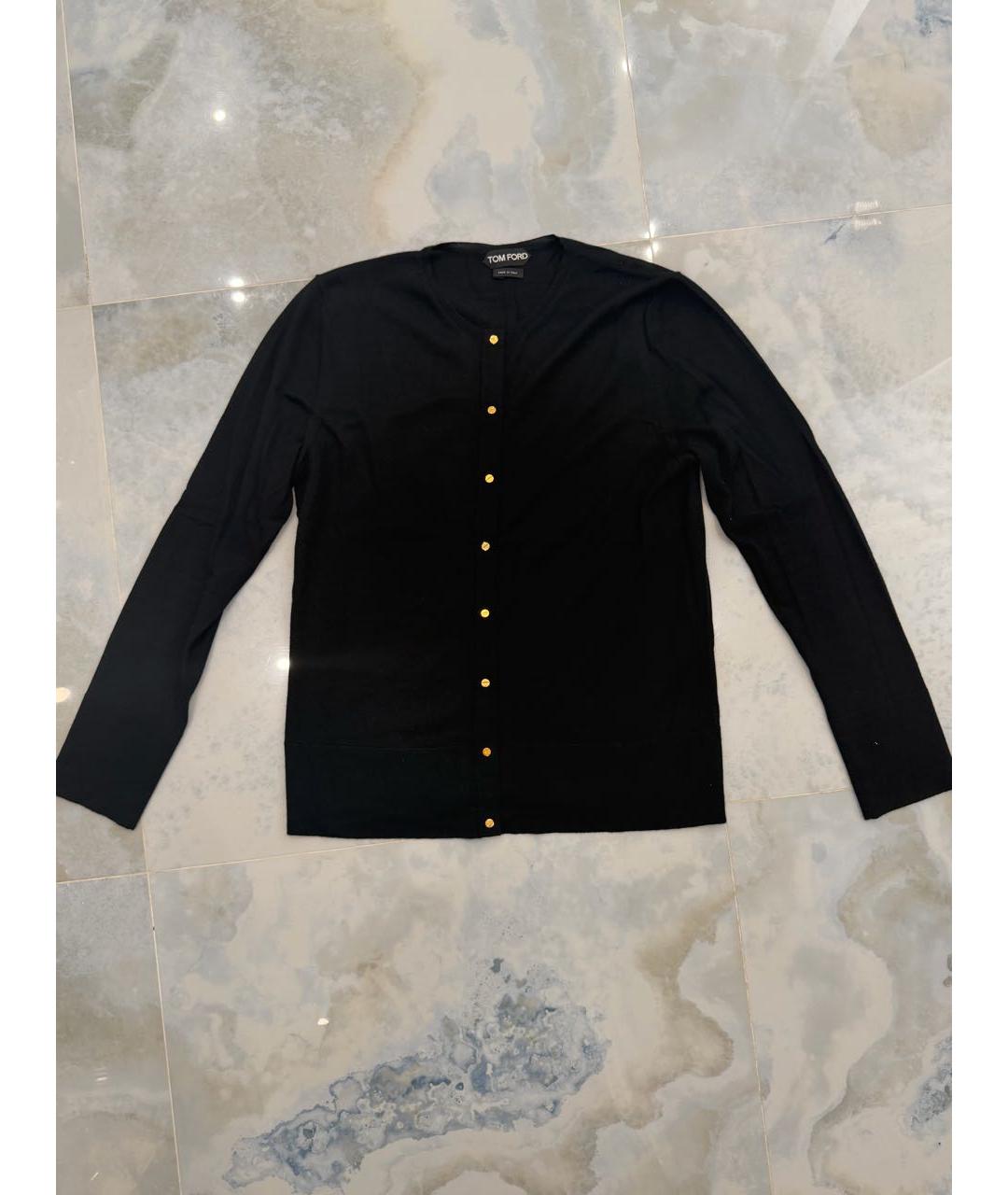 TOM FORD Черный кашемировый кардиган, фото 4