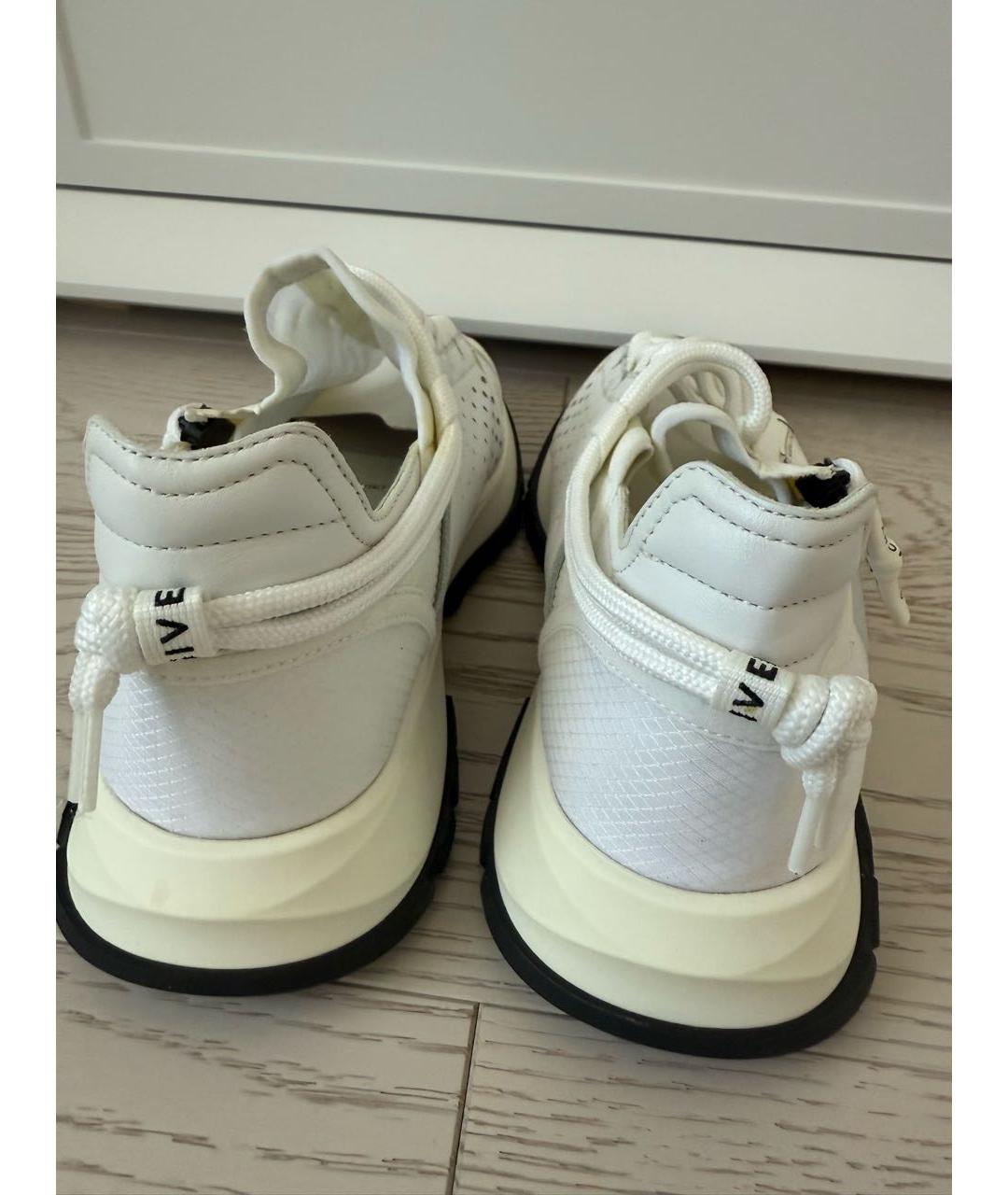 GIVENCHY Белые текстильные кроссовки, фото 4
