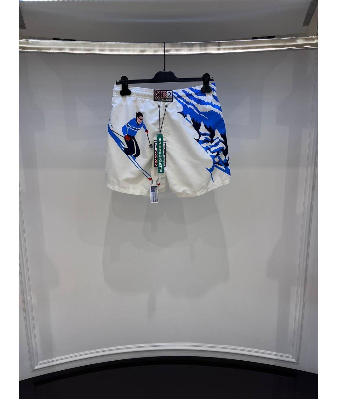 MC2 SAINT BARTH Мульти полиэстеровые шорты, фото 2