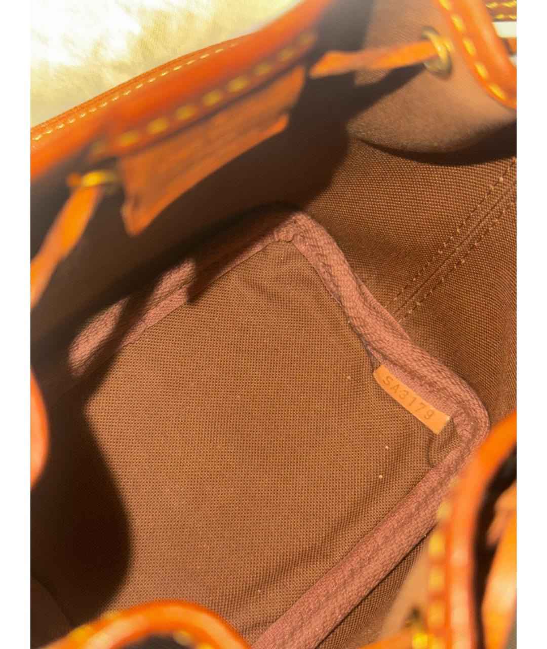 LOUIS VUITTON Коричневая сумка через плечо, фото 6