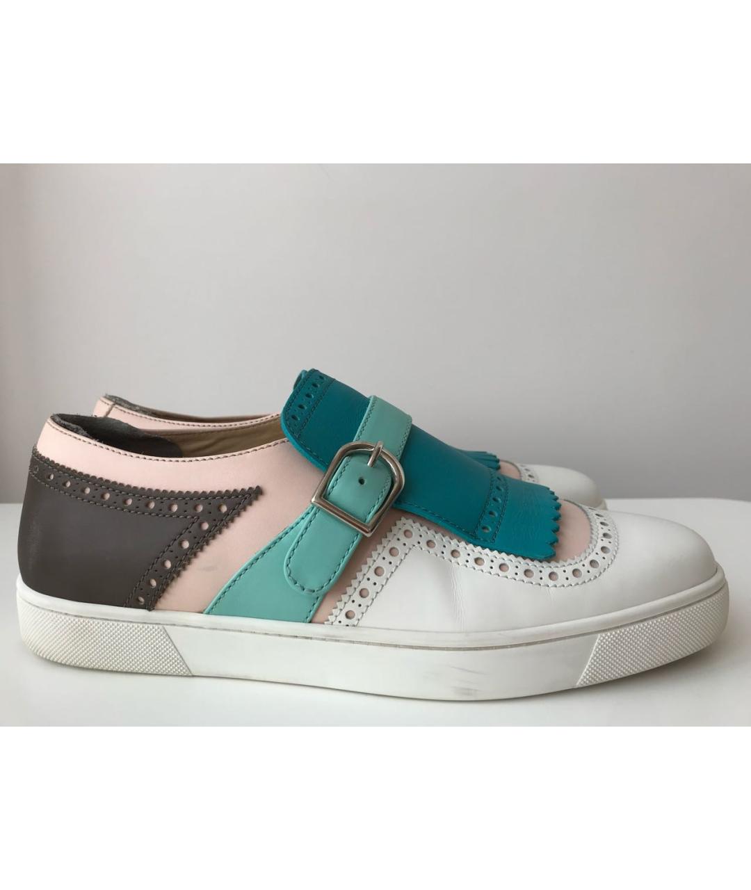 CHRISTIAN LOUBOUTIN Мульти кожаные лоферы, фото 9