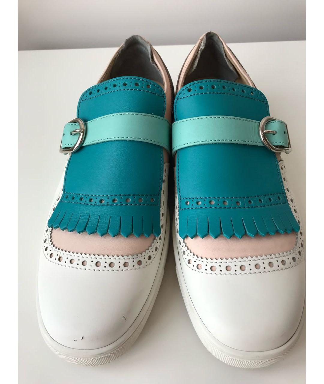 CHRISTIAN LOUBOUTIN Мульти кожаные лоферы, фото 4