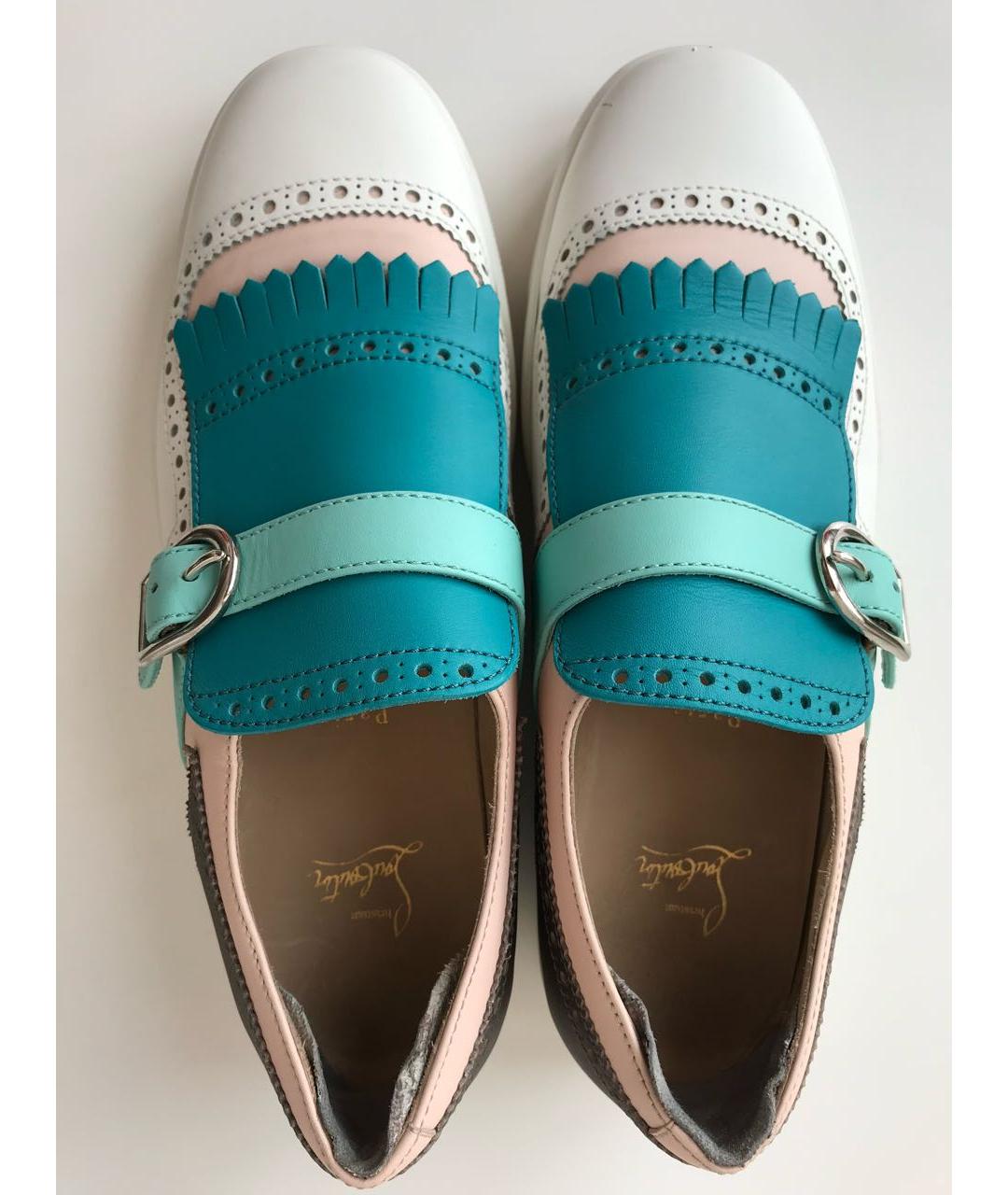 CHRISTIAN LOUBOUTIN Мульти кожаные лоферы, фото 3