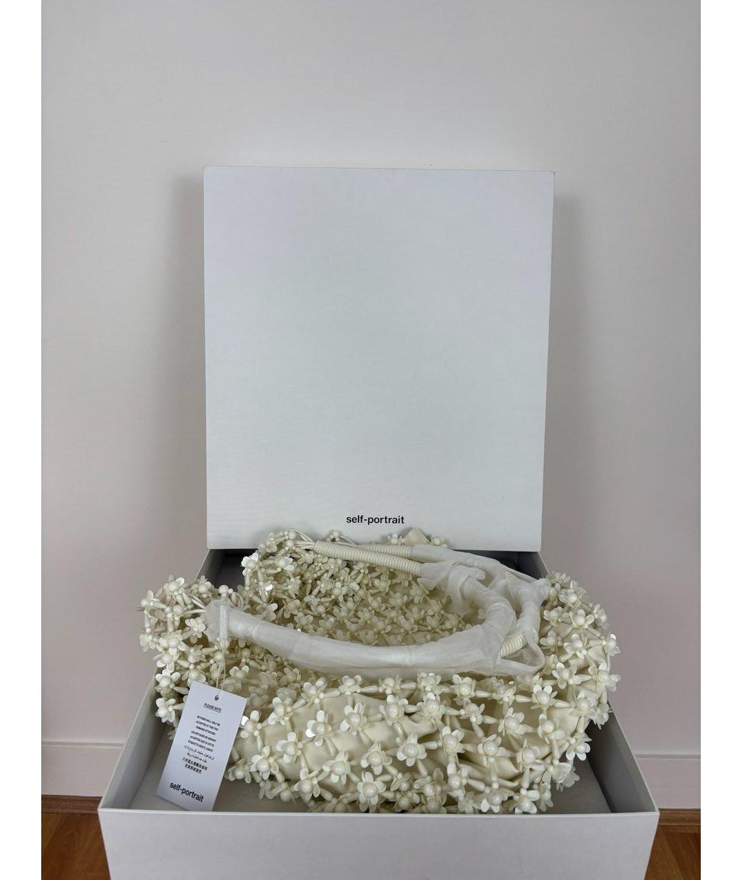 SELF-PORTRAIT Белая сумка через плечо, фото 2