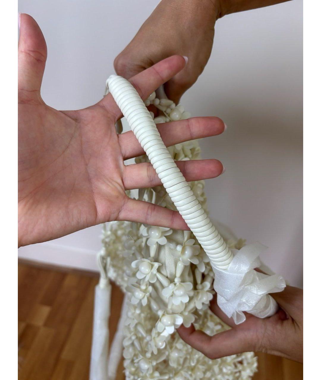 SELF-PORTRAIT Белая сумка через плечо, фото 4