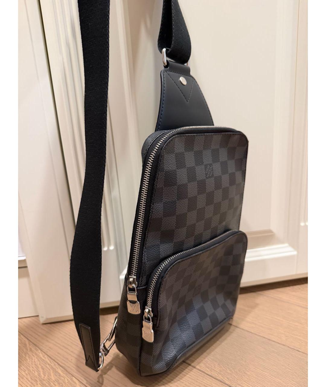 LOUIS VUITTON Серая сумка на плечо, фото 4