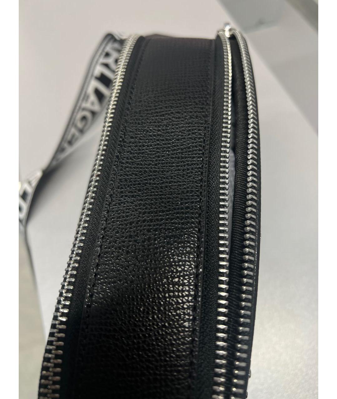 KARL LAGERFELD Черная сумка через плечо из искусственной кожи, фото 4