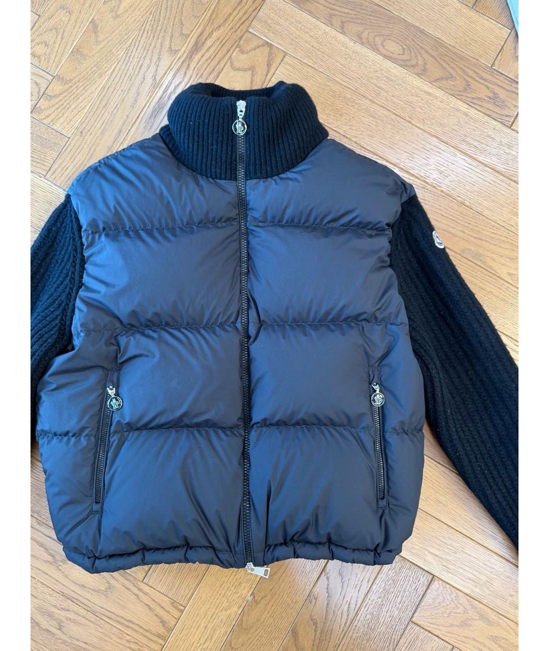 MONCLER Черная куртка, фото 3