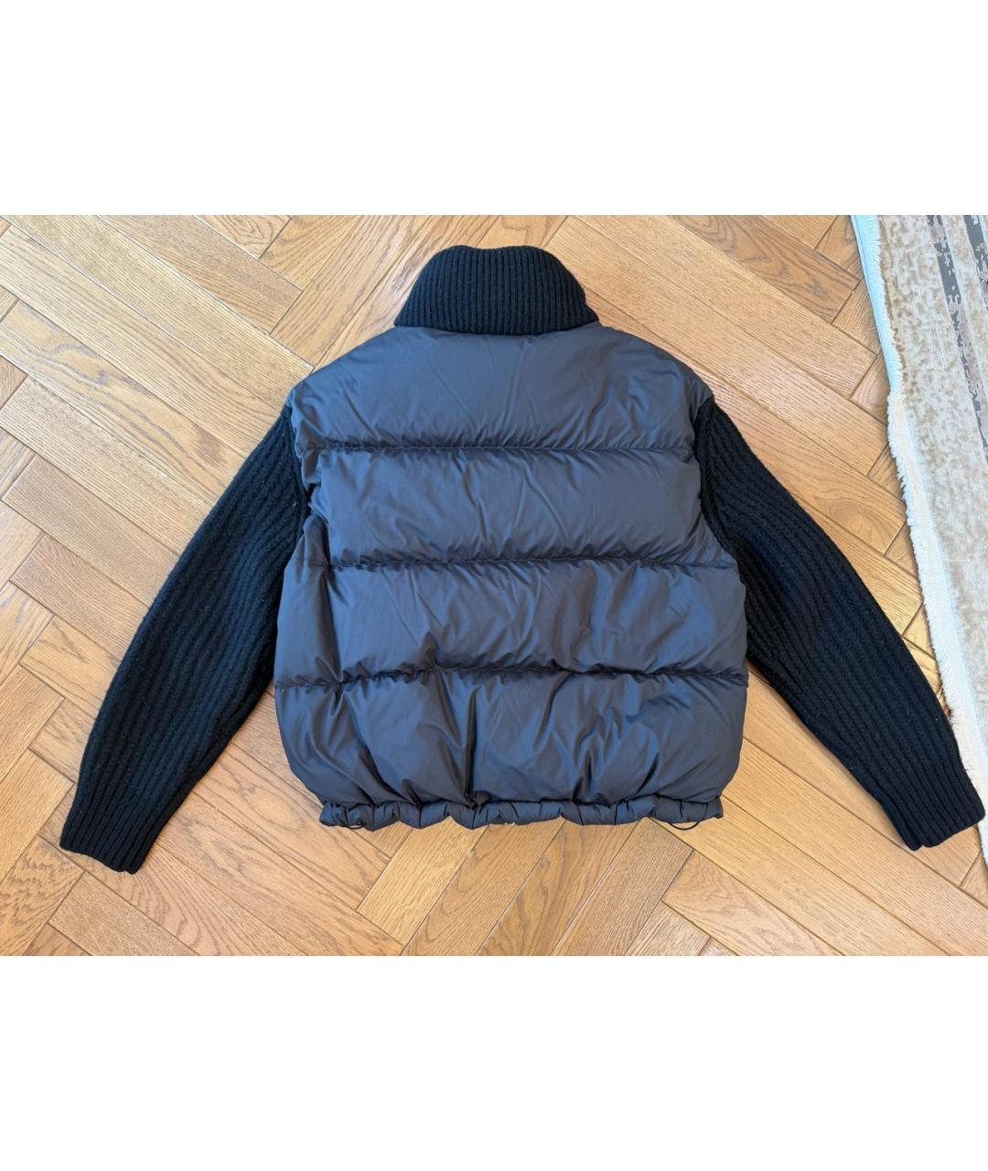 MONCLER Черная куртка, фото 4