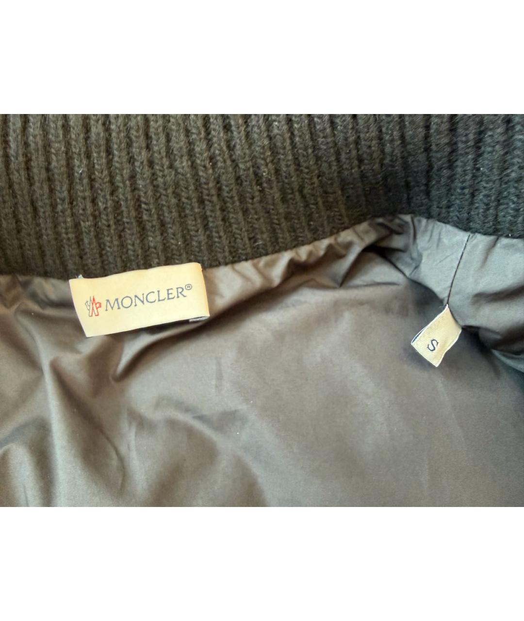 MONCLER Черная куртка, фото 8