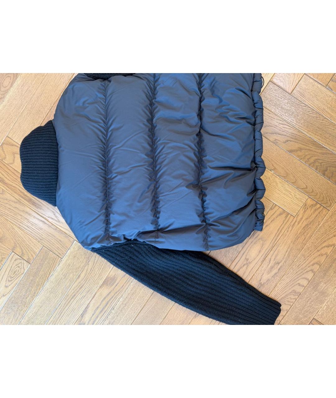 MONCLER Черная куртка, фото 5