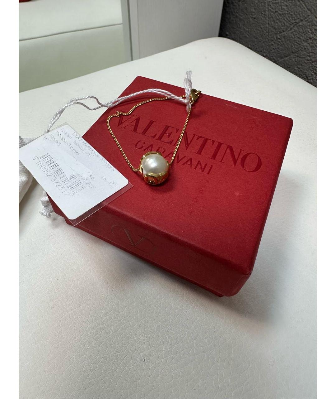 VALENTINO Золотой латунный браслет, фото 3