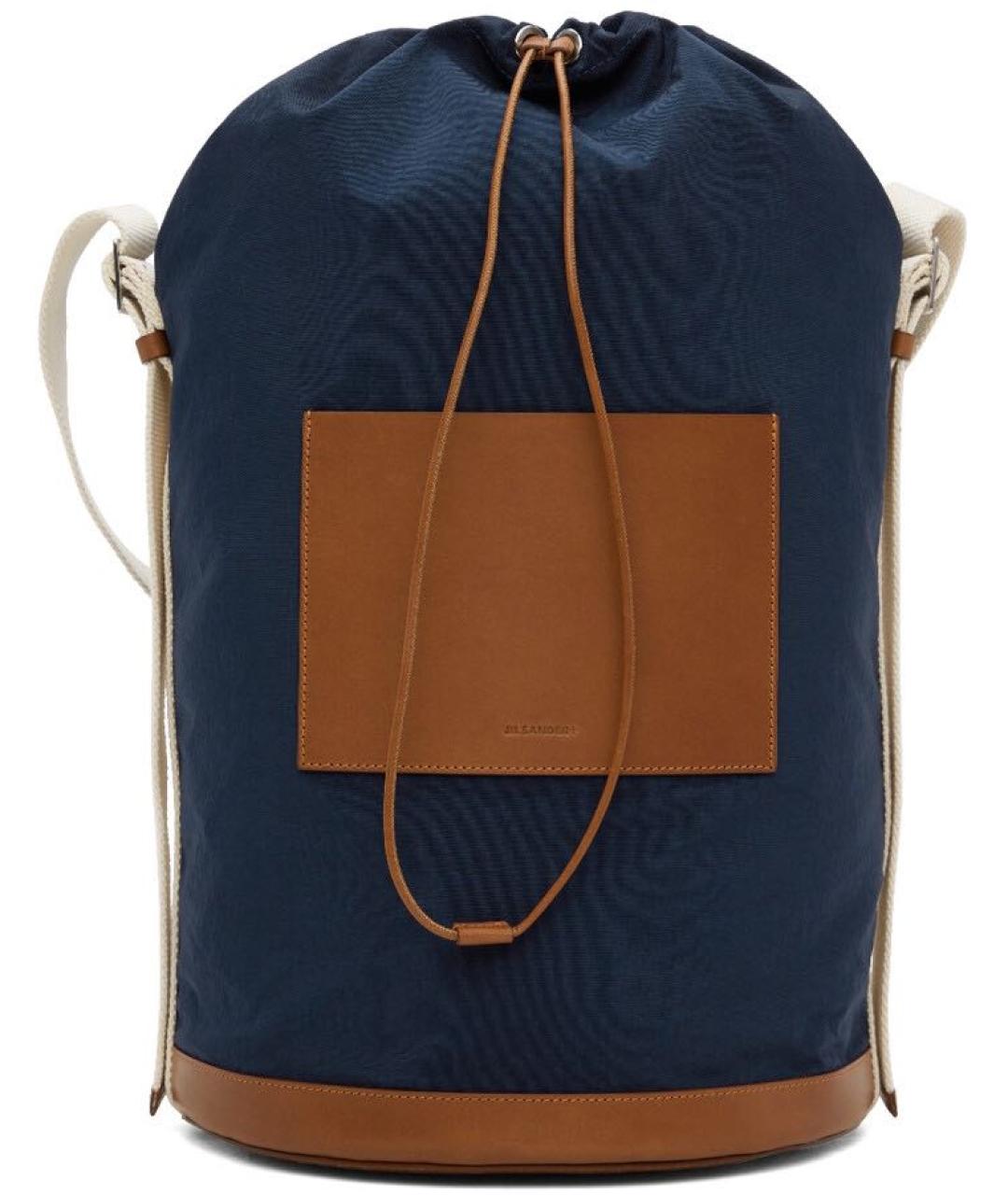 JIL SANDER Темно-синяя сумка через плечо, фото 9