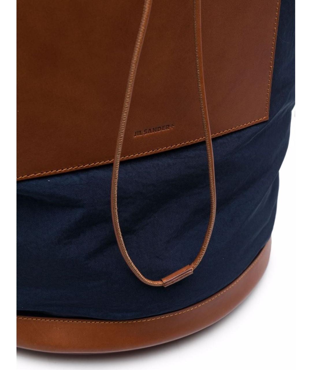 JIL SANDER Темно-синяя сумка через плечо, фото 3