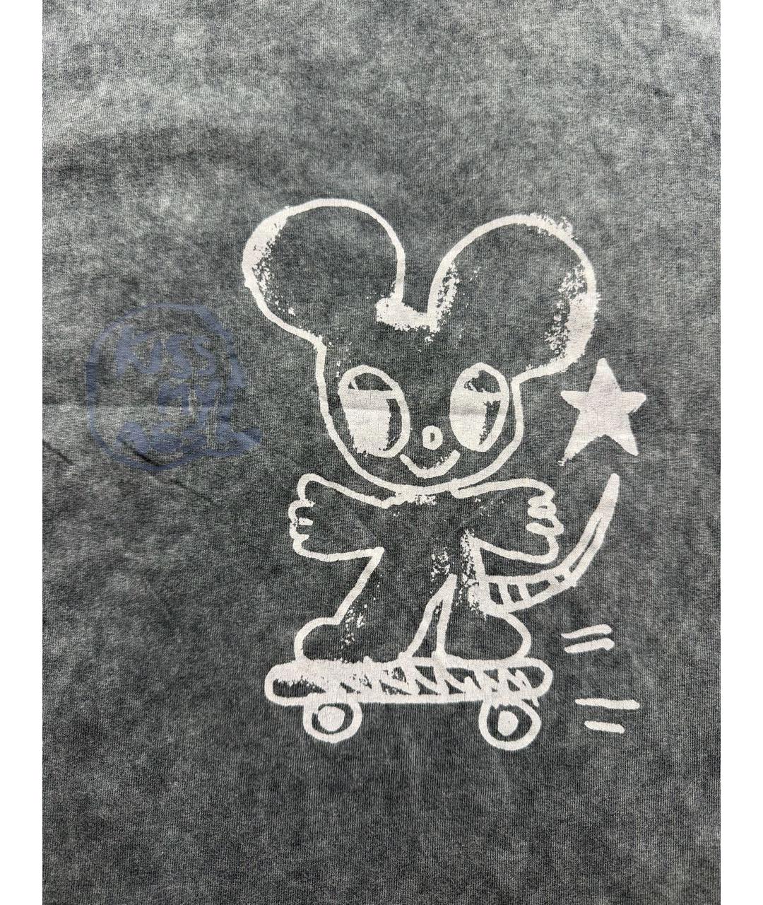 ZADIG & VOLTAIRE Серая хлопковая футболка, фото 3