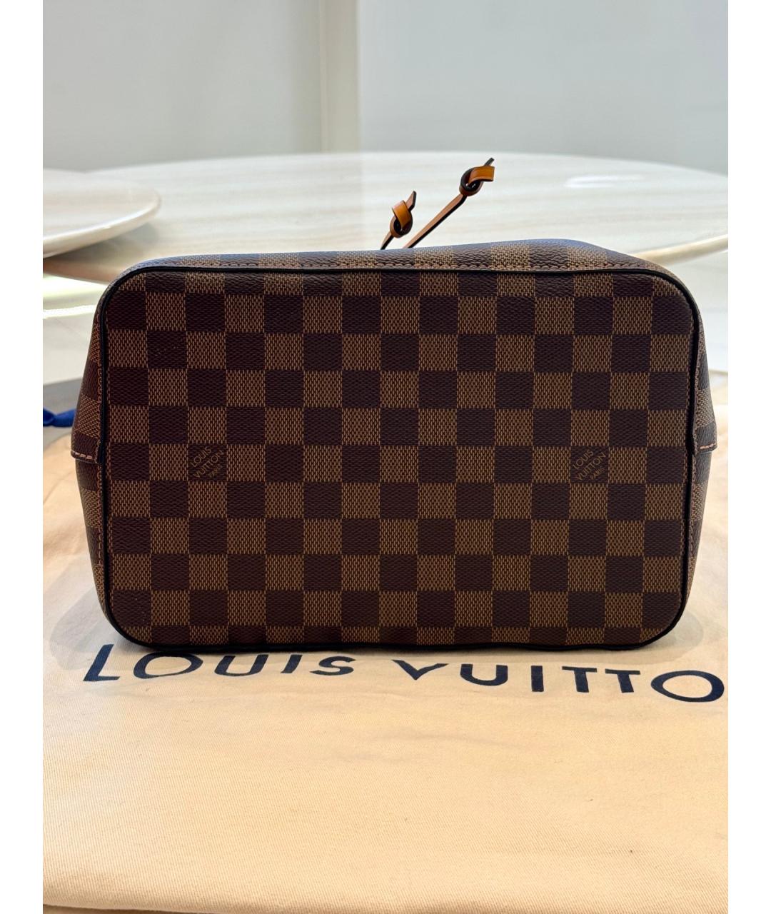 LOUIS VUITTON Коричневая сумка через плечо, фото 5
