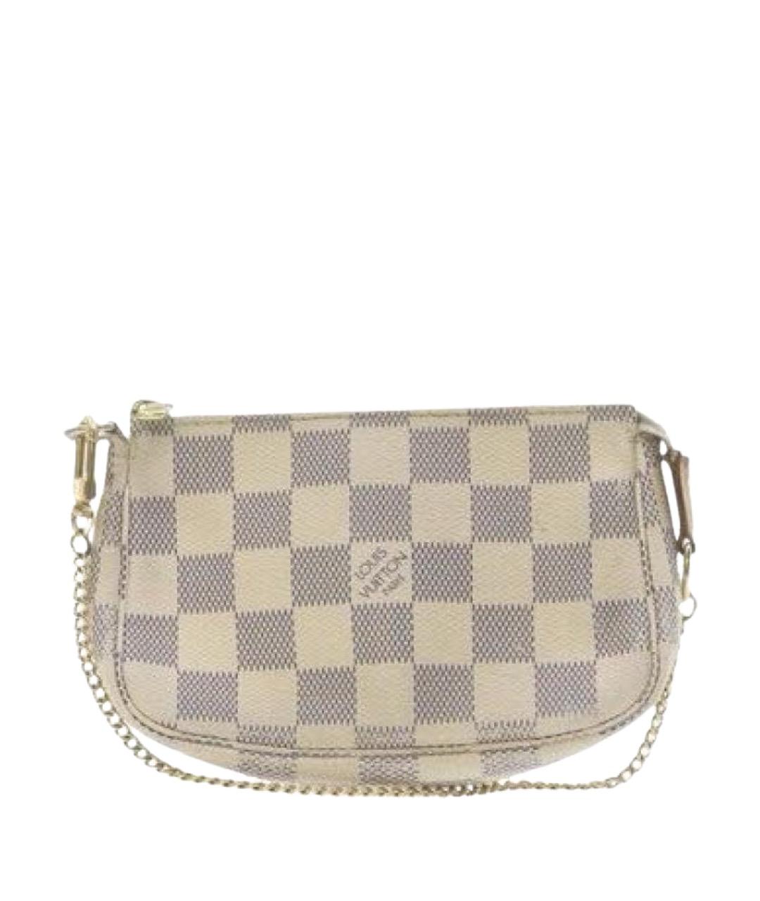 LOUIS VUITTON Белая сумка с короткими ручками, фото 1