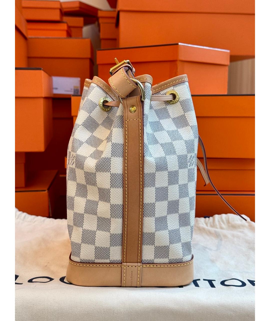 LOUIS VUITTON Белая сумка через плечо, фото 4