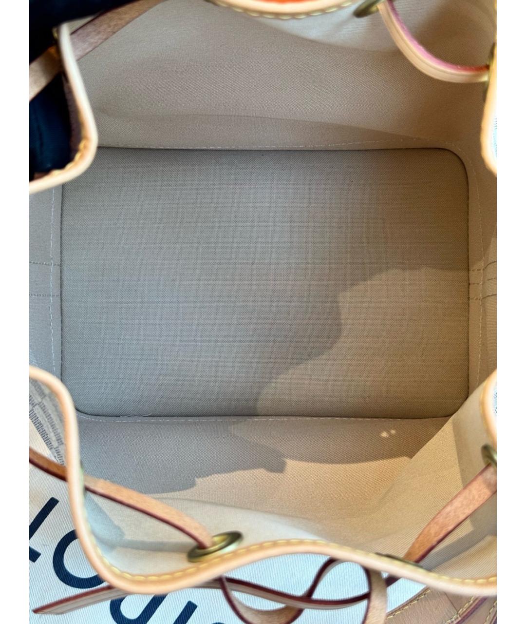 LOUIS VUITTON Белая сумка через плечо, фото 7