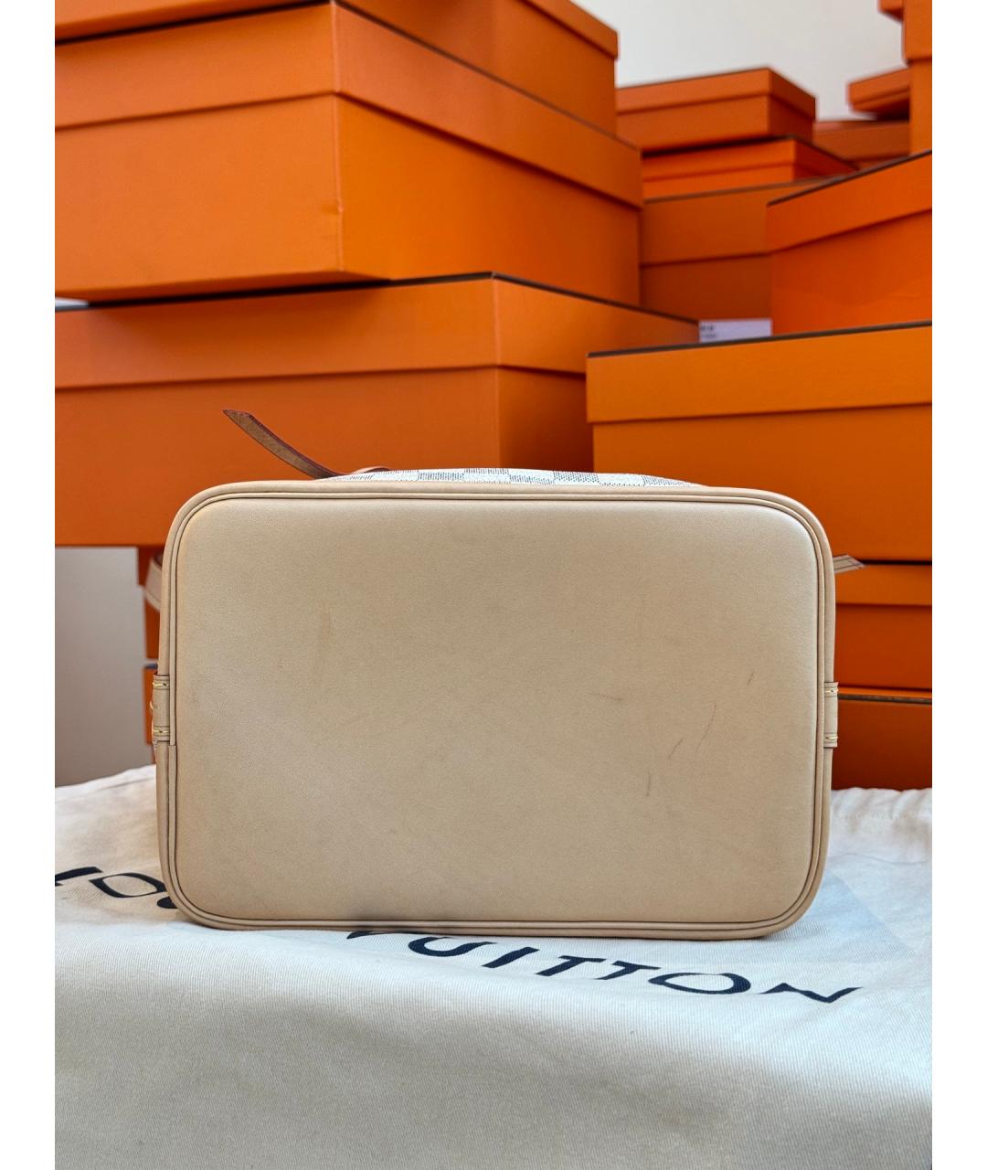 LOUIS VUITTON Белая сумка через плечо, фото 5