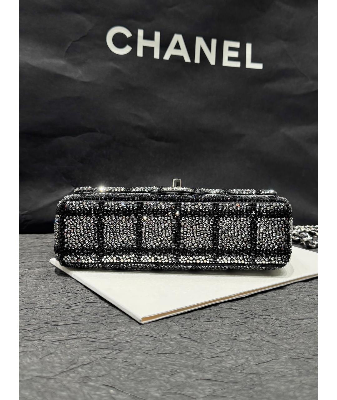 CHANEL Серебряная сумка через плечо, фото 5