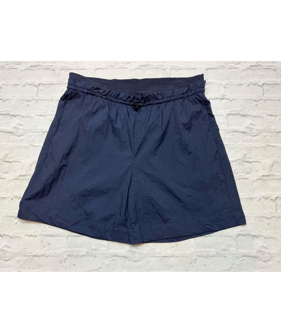 COS Темно-синие полиамидовые шорты, фото 8