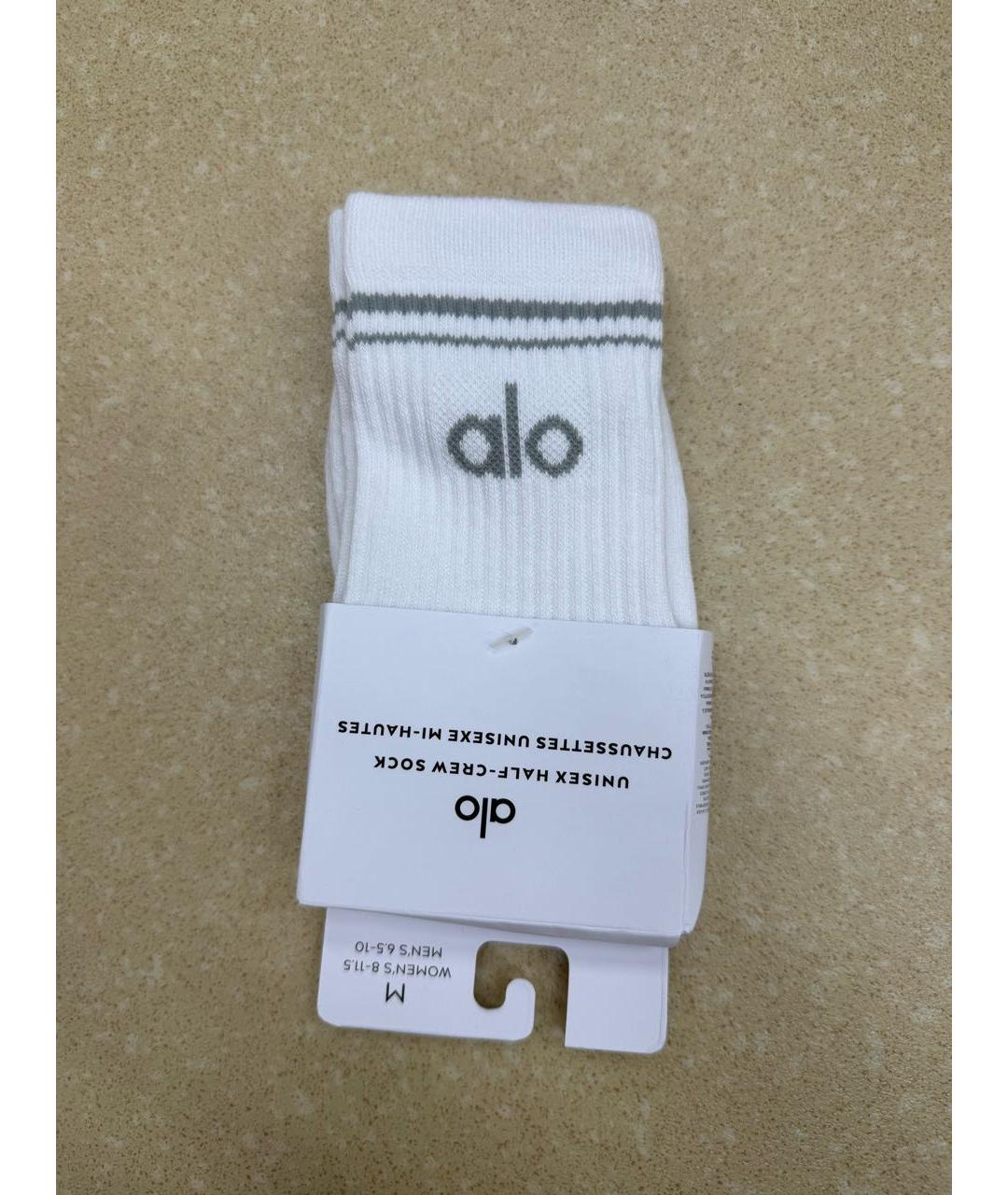 ALO YOGA Белые носки, чулки и колготы, фото 3