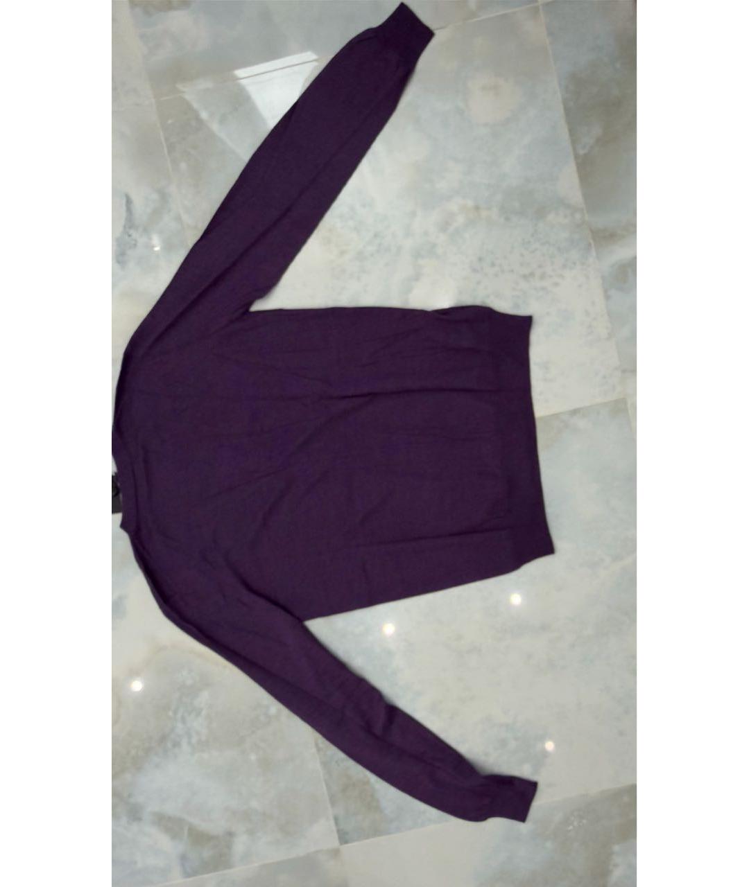 PRADA Фиолетовый кашемировый кардиган, фото 3