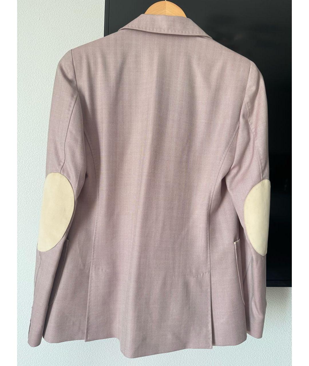 Castello d'Oro Розовый шелковый жакет/пиджак, фото 2