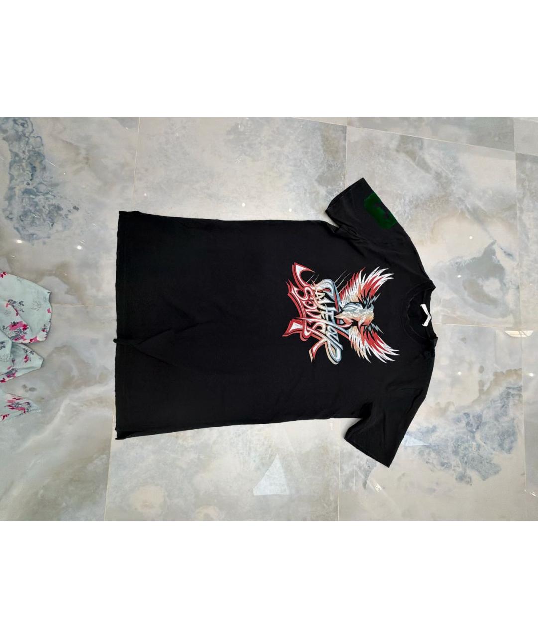 GIVENCHY Черное хлопковое повседневное платье, фото 4