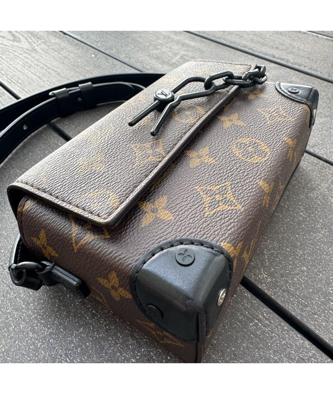 LOUIS VUITTON Коричневая сумка через плечо, фото 2