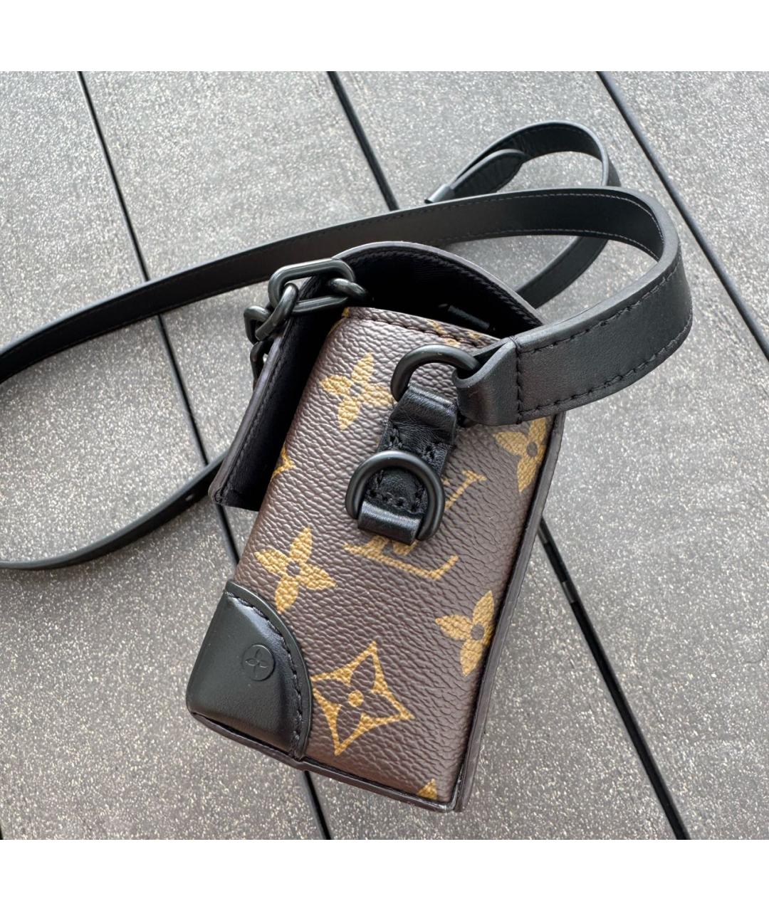 LOUIS VUITTON Коричневая сумка через плечо, фото 6