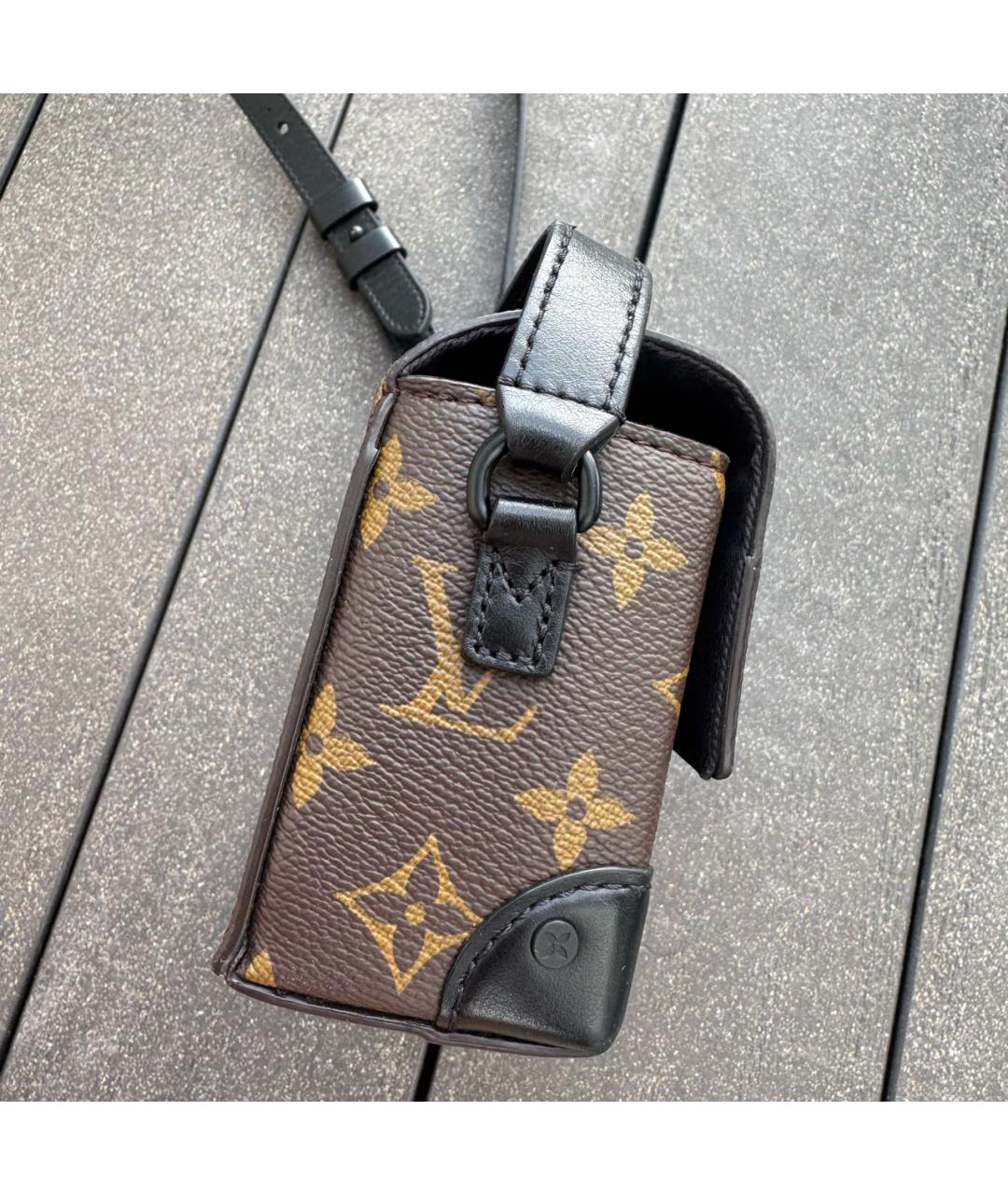 LOUIS VUITTON Коричневая сумка через плечо, фото 3