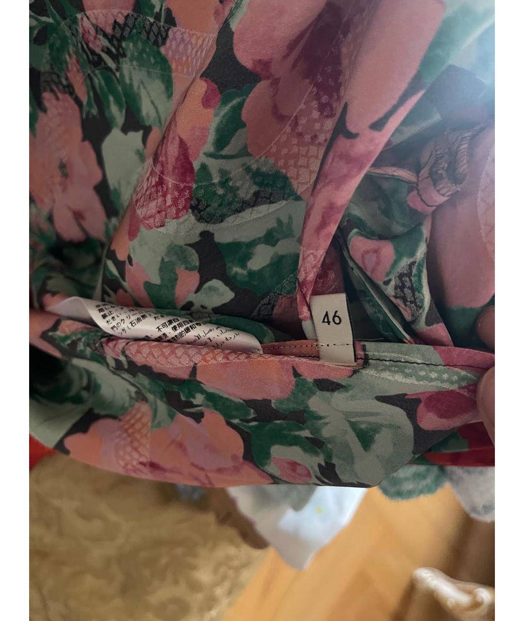 GUCCI Красное шелковое коктейльное платье, фото 6