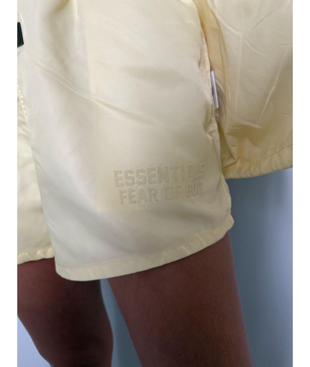 FEAR OF GOD ESSENTIALS Желтый полиамидовый костюм с брюками, фото 5