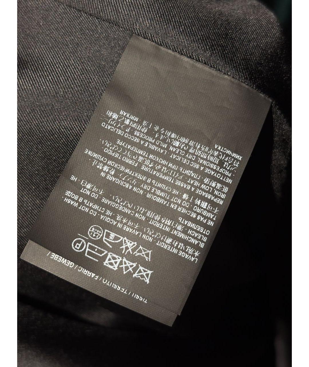 SAINT LAURENT Зеленые бархатное вечернее платье, фото 8