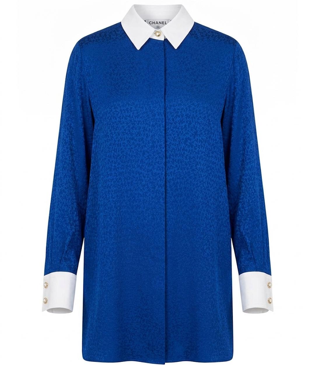 CHANEL Синяя блузы, фото 1