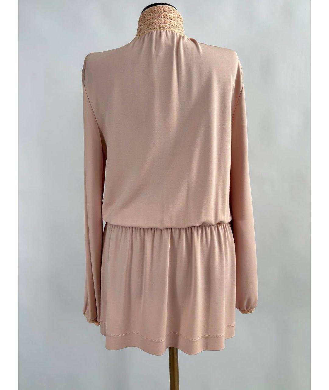 MISSONI Коралловое вискозное повседневное платье, фото 8