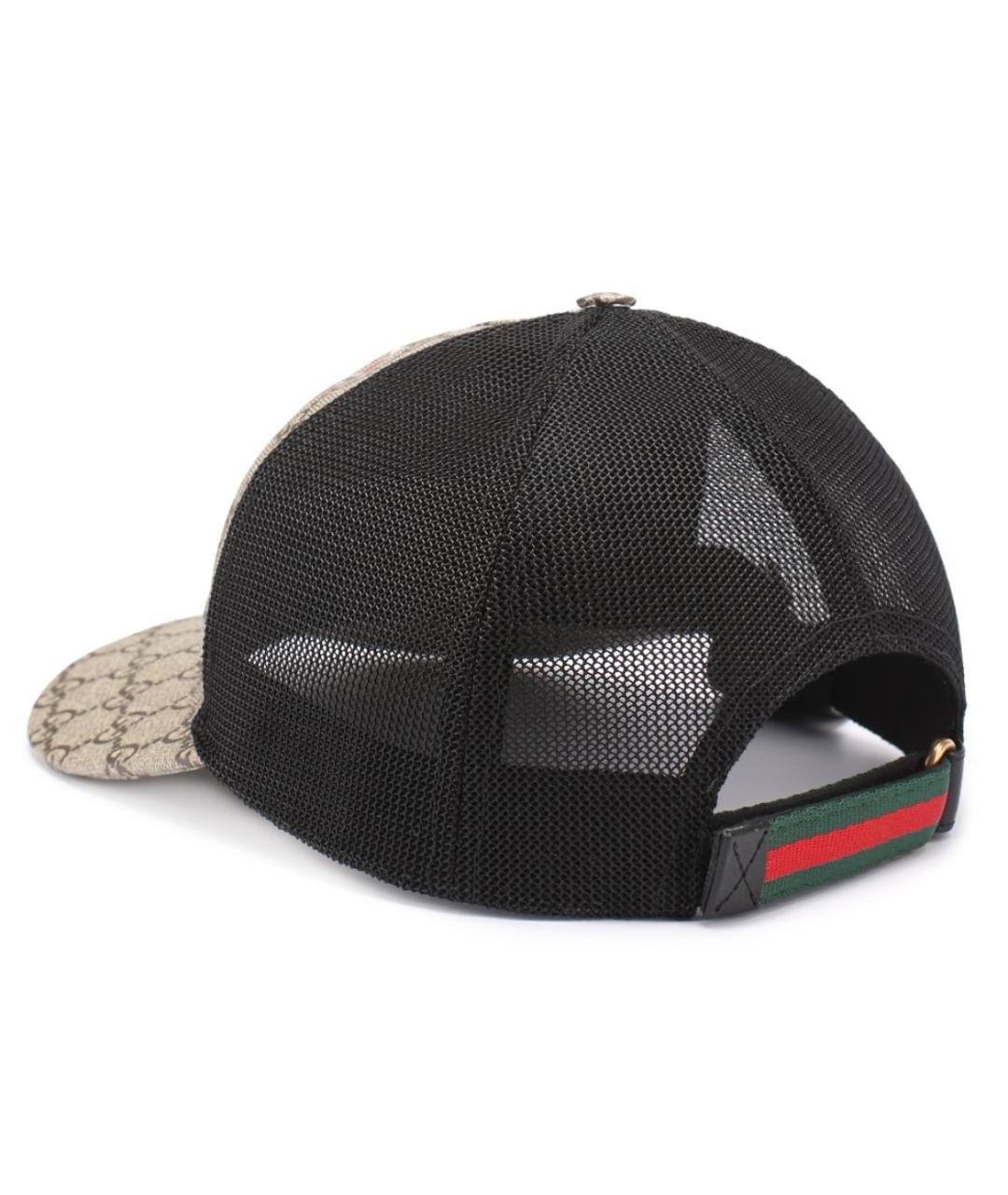 GUCCI Бежевая хлопковая кепка/бейсболка, фото 3