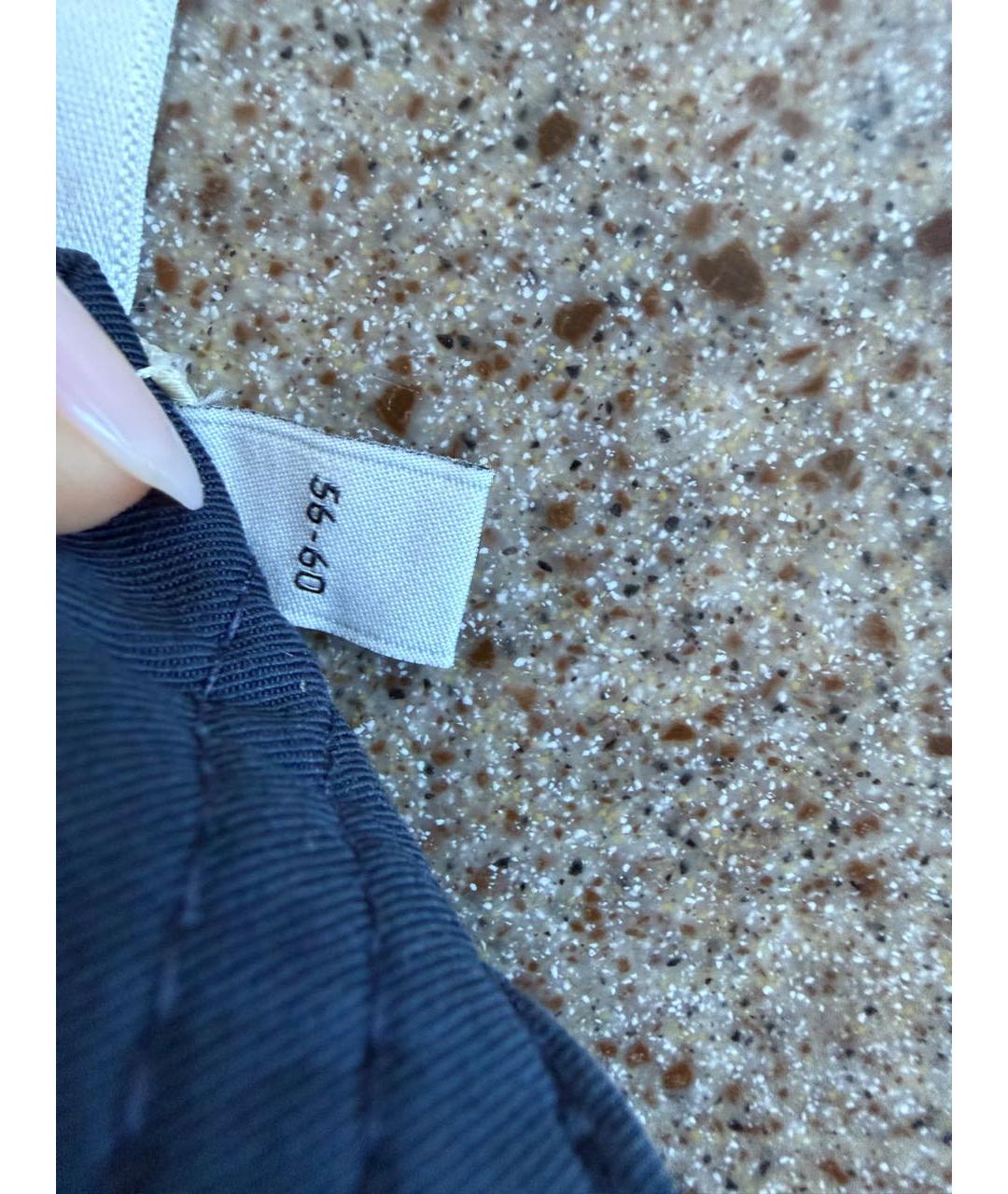 CELINE Темно-синяя хлопковая кепка, фото 6