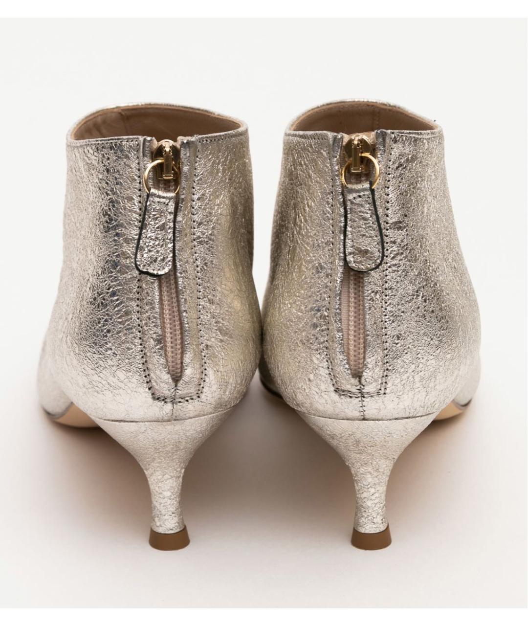 FABIANA FILIPPI Серебряные кожаные ботильоны, фото 3