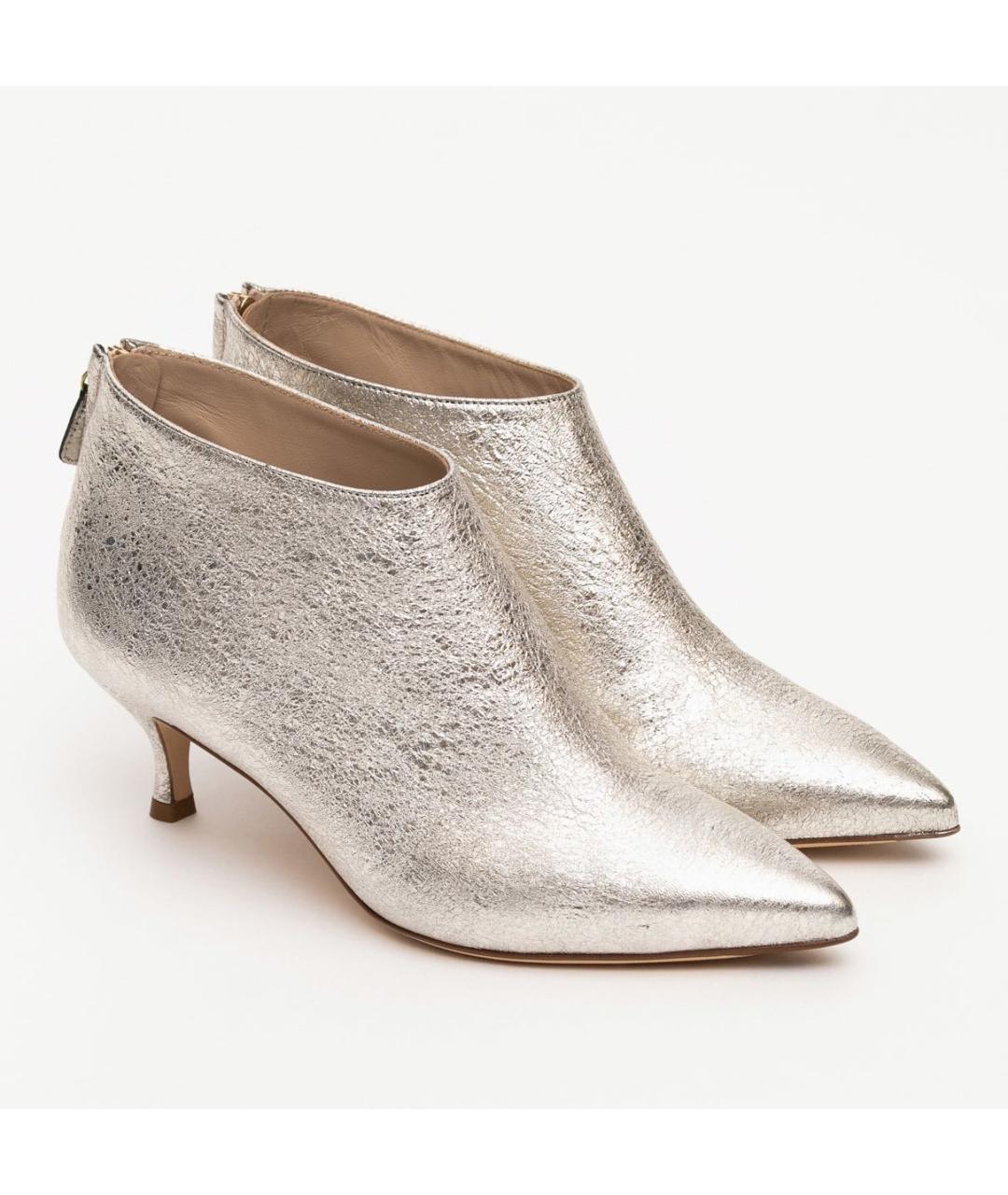 FABIANA FILIPPI Серебряные кожаные ботильоны, фото 2