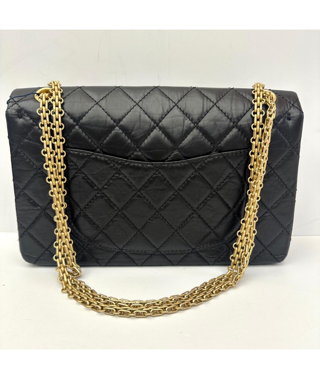 CHANEL Черная кожаная сумка через плечо, фото 2