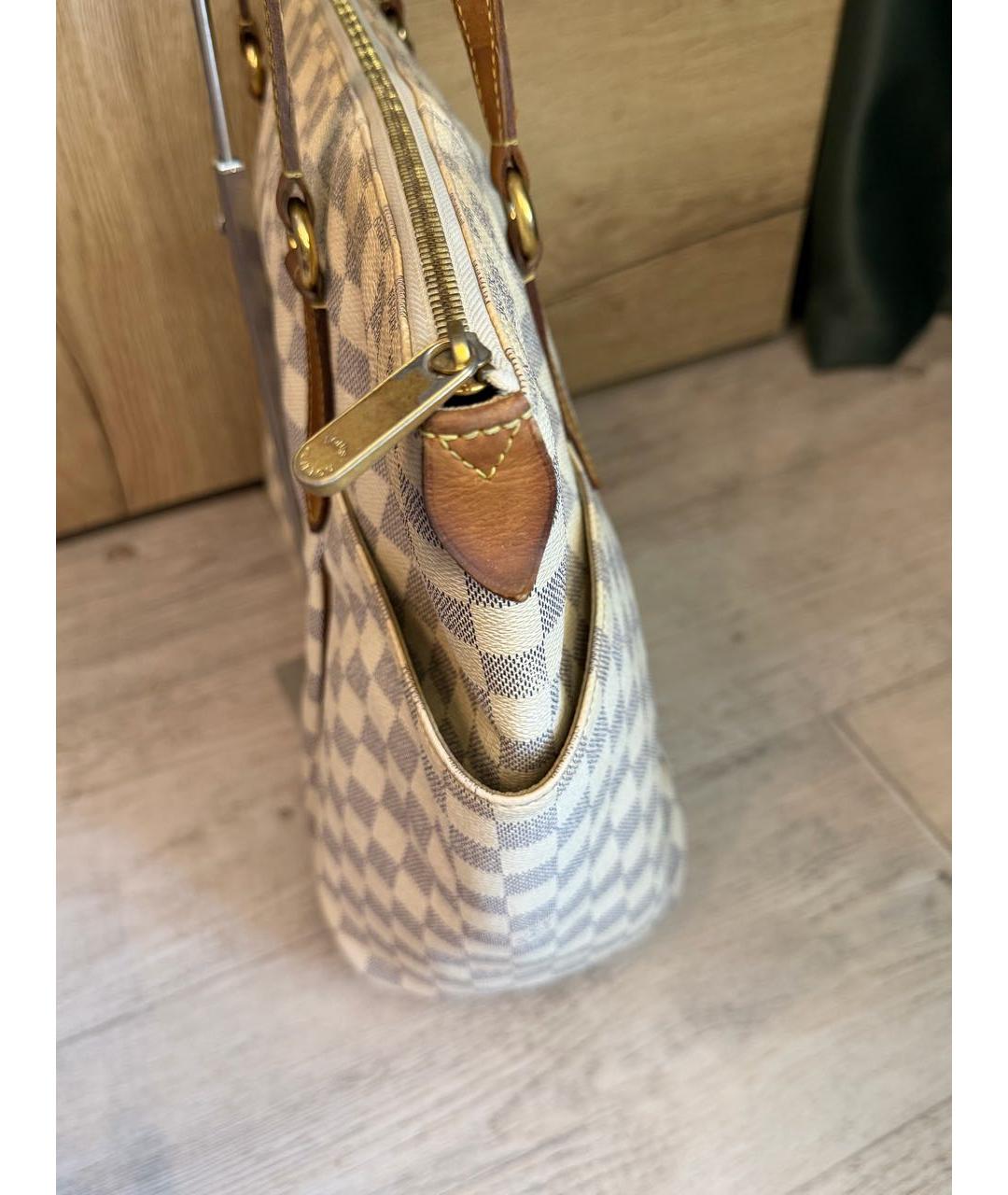 LOUIS VUITTON Белая сумка тоут, фото 4