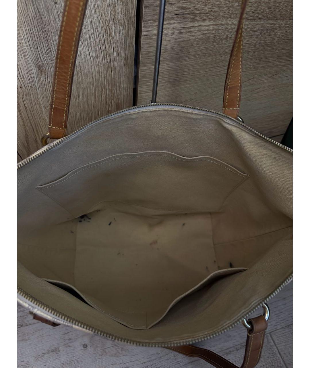 LOUIS VUITTON Белая сумка тоут, фото 6