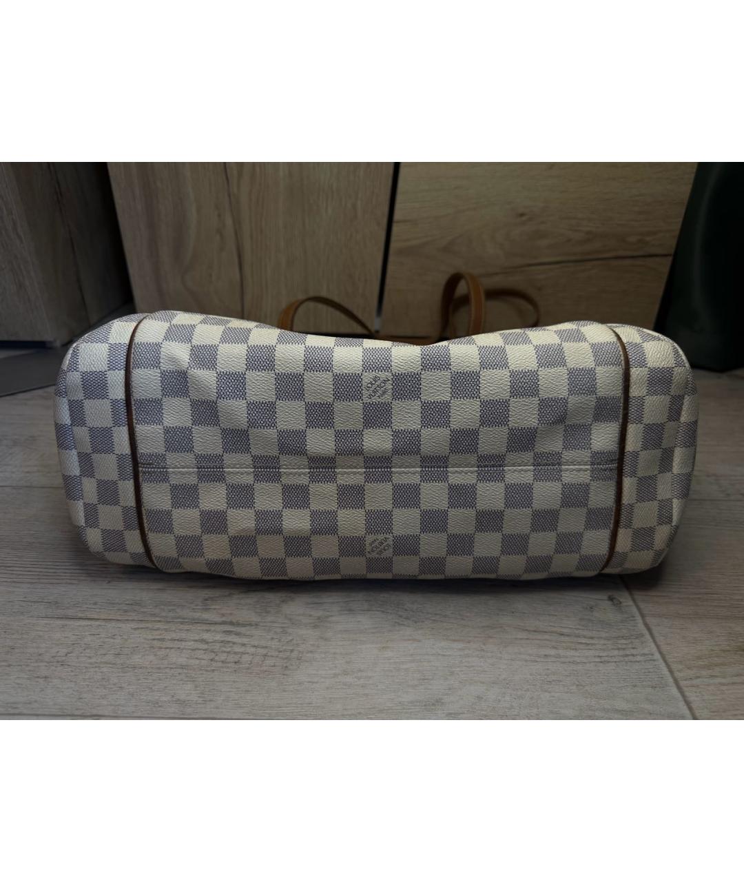 LOUIS VUITTON Белая сумка тоут, фото 5