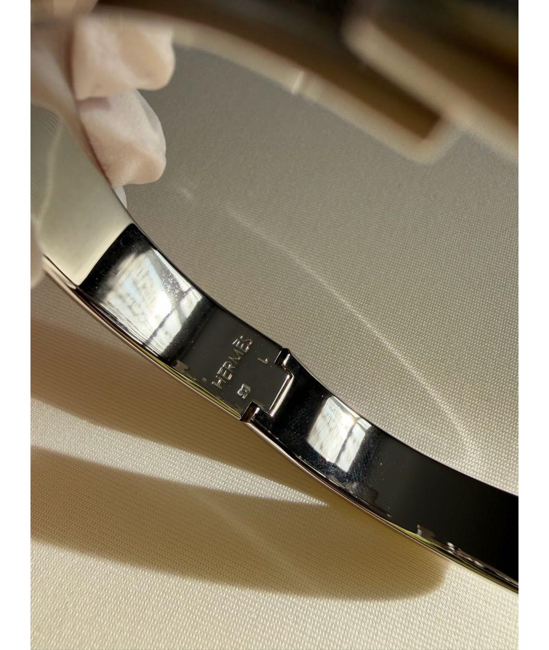 HERMES Белый браслет, фото 5