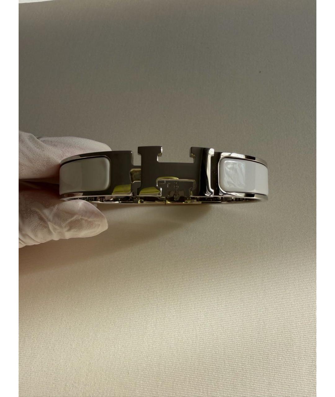 HERMES Белый браслет, фото 6