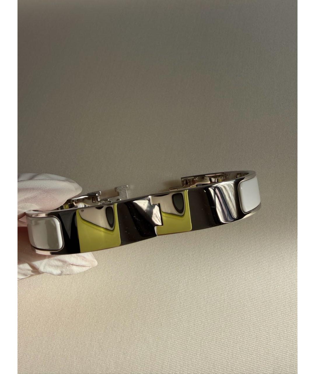 HERMES Белый браслет, фото 4