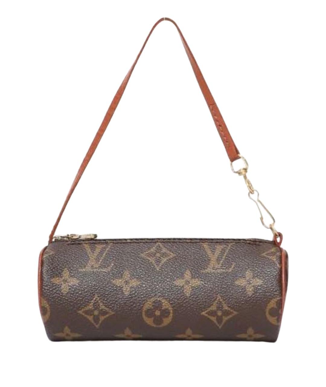 LOUIS VUITTON Коричневая сумка с короткими ручками, фото 1